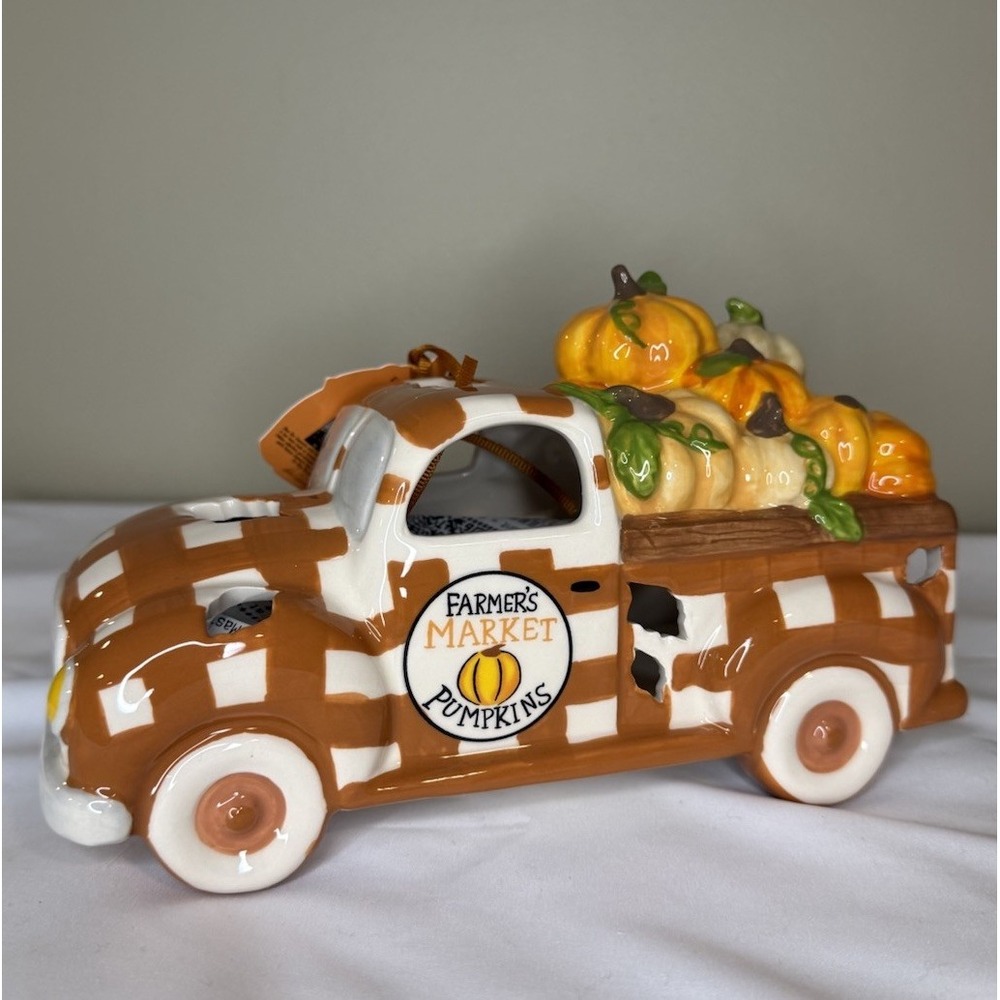 Blue Sky Clayworks Farmers Market Harvest Fall Pumpkin Patch Truck